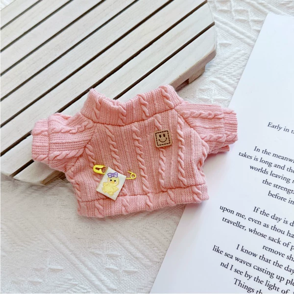 Pink 20cm smile sweater