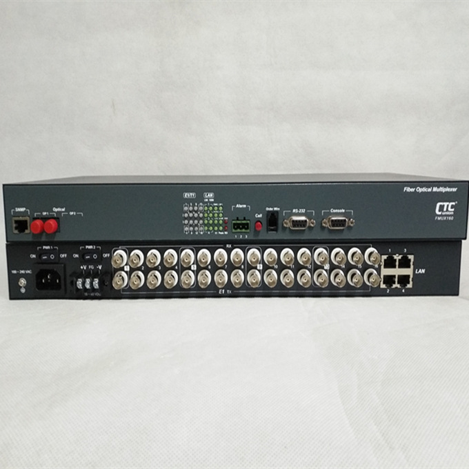 CTC FMUX160-B-AD-FC020光端机(16路E1+4路网口）