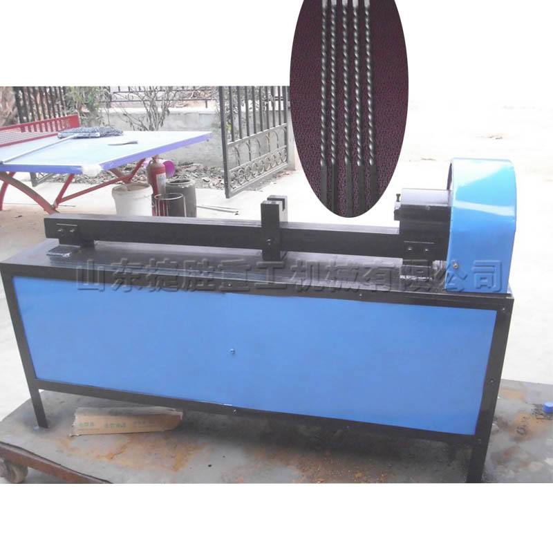 Tubo cuadrado hidráulico máquina de giro cerca de la barandilla de la escalera en forma especial giro de la máquina de tubos de acero hierro máquina de torsión eléctrica