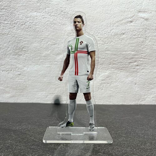 Cristiano Ronaldo, Messi, Neymar football star, stand-up doll, figure, desktop ornament, peripheral gift for boys
