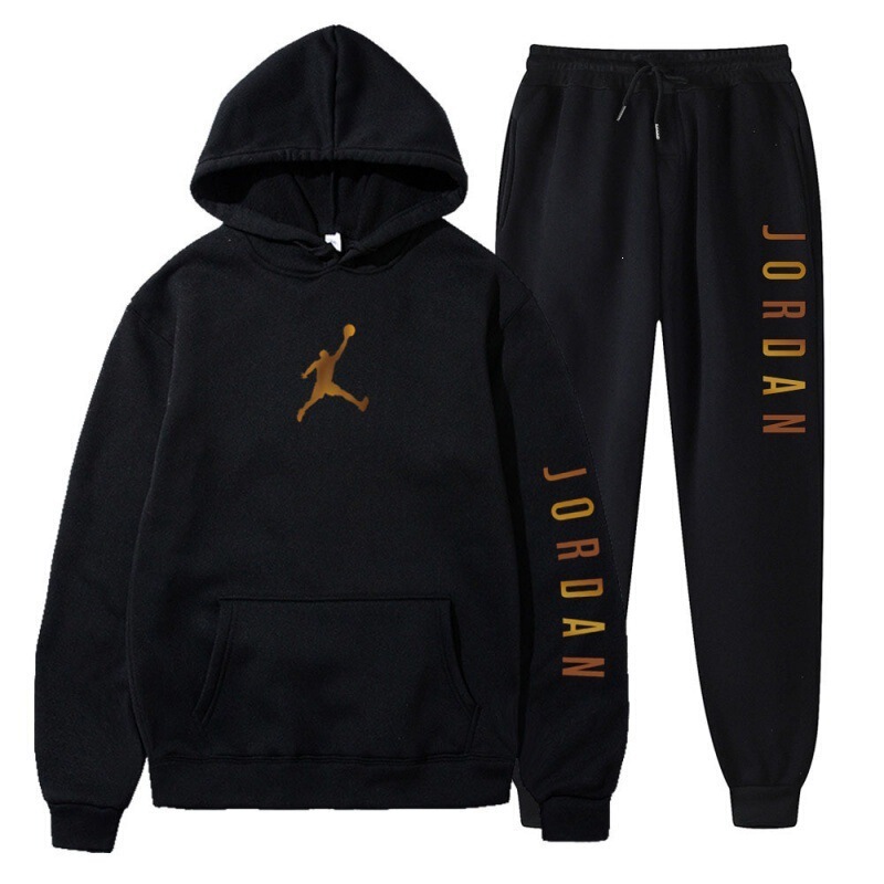2026 Amazon Aliexpress Men's Sportswear Set Popular Hoodie Sweatshirt Sports Casual Versatile