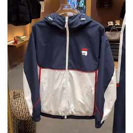 【连帽夹克】秋冬季新欧洲轻奢高定时尚男装刺绣拼接连帽外套个性