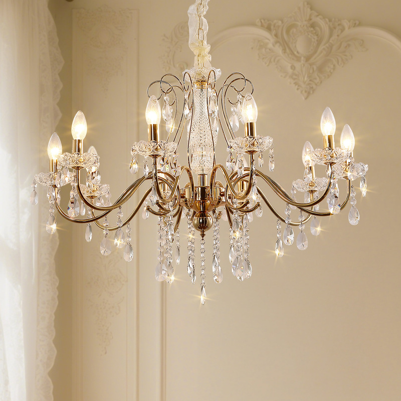 Crystal Chandelier Modern Minimalist Living Room Bedroom Dining Hall Study Kitchen Bathroom Farmhouse American Style Iron Chandelier Crystal Chandelier Modern Minimalist Living Room Bedroom Dining Hall Study Kitchen Bathroom Farmhouse American Style Iron Chandelier