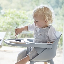 餐椅宝宝家用儿童吃饭餐桌椅座椅多功能成长型实木餐椅北欧简约