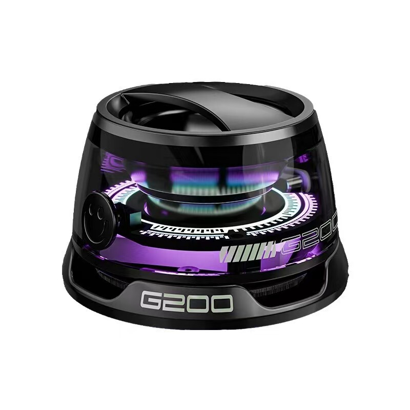 Bluetooth磁気式スピーカー ポータブルでクールな小型G200サブウーファー 長時間バッテリー搭載 越境人気商品 小型スピーカー ステレオ|undefined