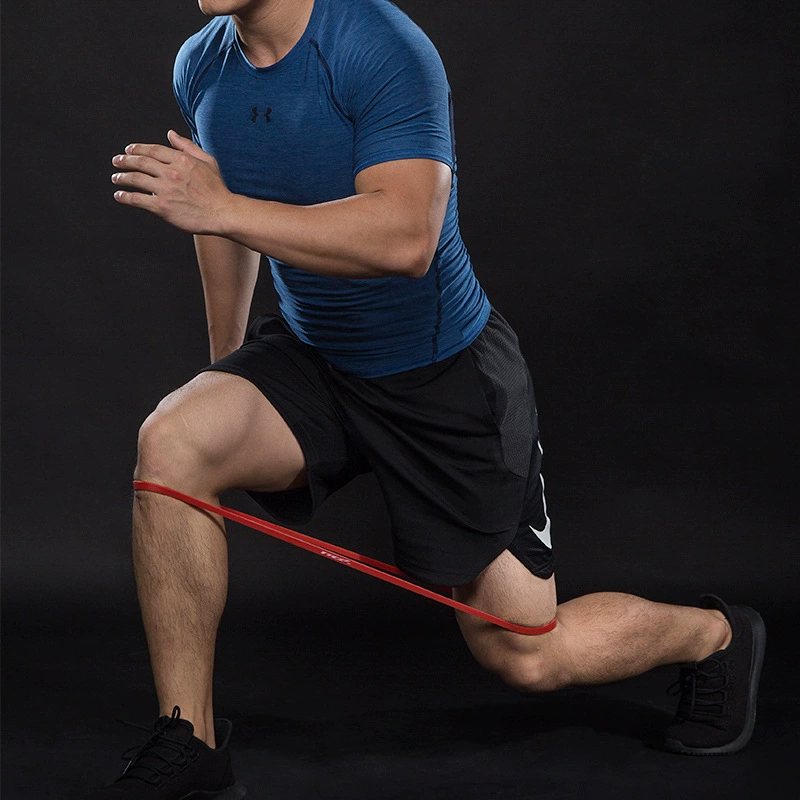 Fitness elastic band resistance belt strength training equipment tension ring anti -tension bodybuilding bold