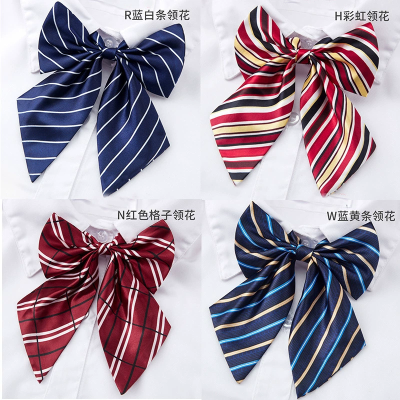 Профессиональный воротник женский почтовый банк отель стюардесса рабочая одежда рубашка для детей без шнуровки бабочка галстубок