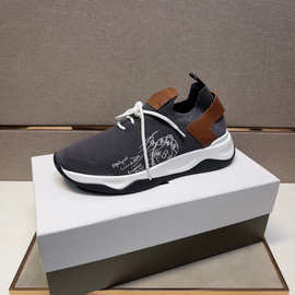 2025新款网面飞织休闲运动鞋男鞋 舒适透气跑步鞋 驾车旅游鞋男