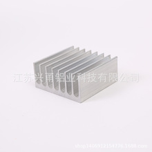 CNC加工高难度异型材定制6061铝合金外壳6063挤压散热器铝材
