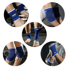 JINGBAスポーツ保護具セット膝保護肘通気性アウトドアバスケットボール保護腕保護具メーカー卸売り