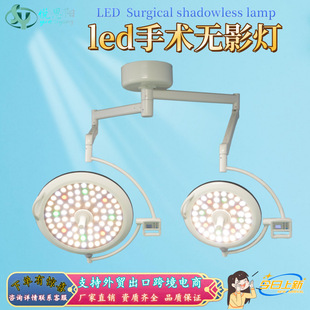 Hospital Led Examination Lamp Overall Reflection Surgical Shadowless Lamp Vertical Mobile Shadowless Lamp Medical Cold Light Single Hole