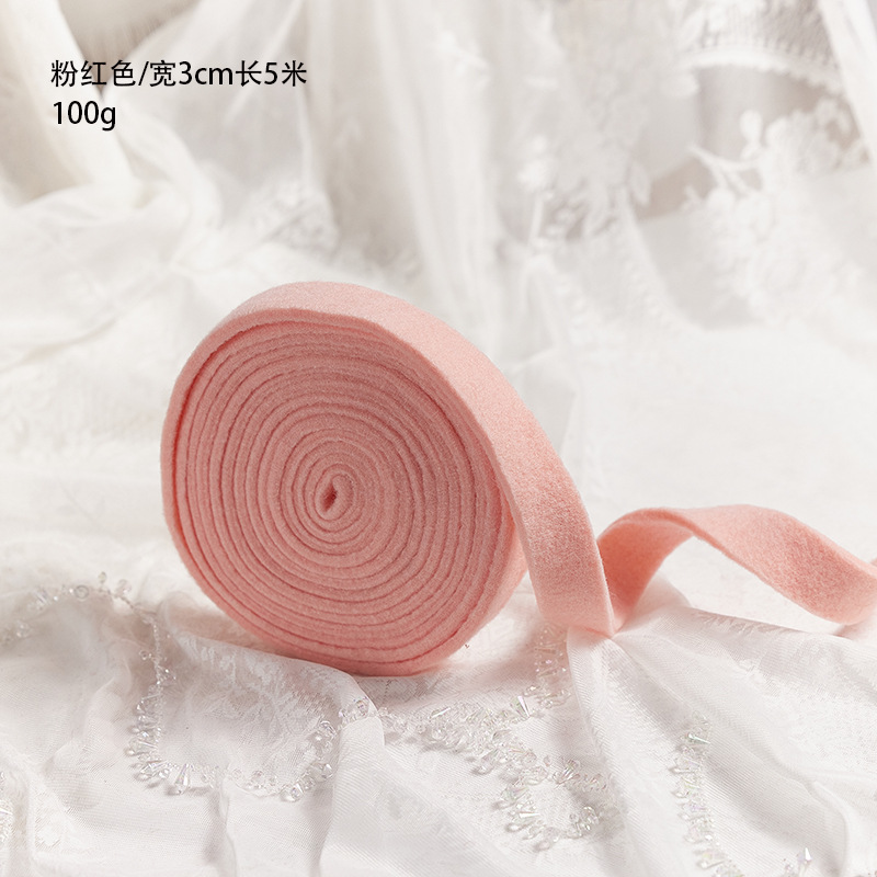 Coreano engrosado cinta de lana de Navidad hecha a mano DIY accesorios de arco material paquete de decoración de Navidad