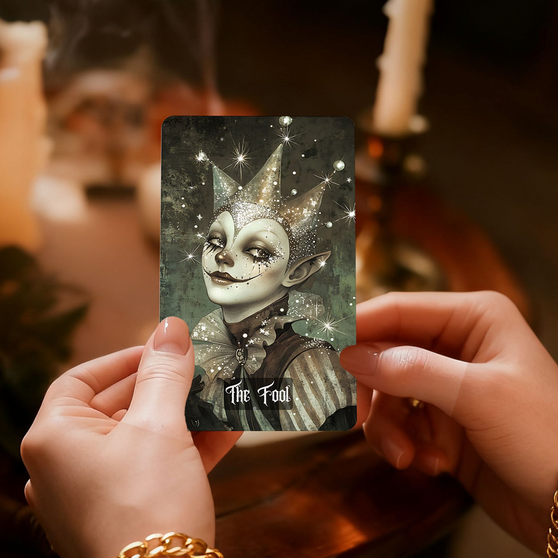 Cross-border Creative Tarot Board Game Cards, Shiny, New English Version Tarot_voghion.com