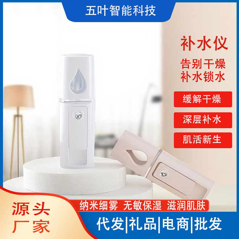 Hydration Device Facial Nano Humidifier USB Rechargeable Home Use Atomizing Facial Steamer Beauty Device Sprayer Moisturizing