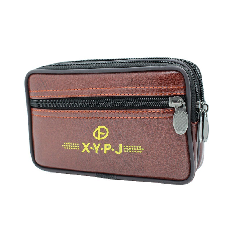 Wielofunkcyjny telefon komórkowy z paskiem, torbą, męskim portfelem dla osób w średnim i starszym wieku, torbą biodrową_voghion.com