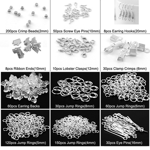 DIY Jewelry Making Tools Clasp Crocodile Clip Set Earring Accessories Material Cross-border Hot Selling Jewelry Accessories