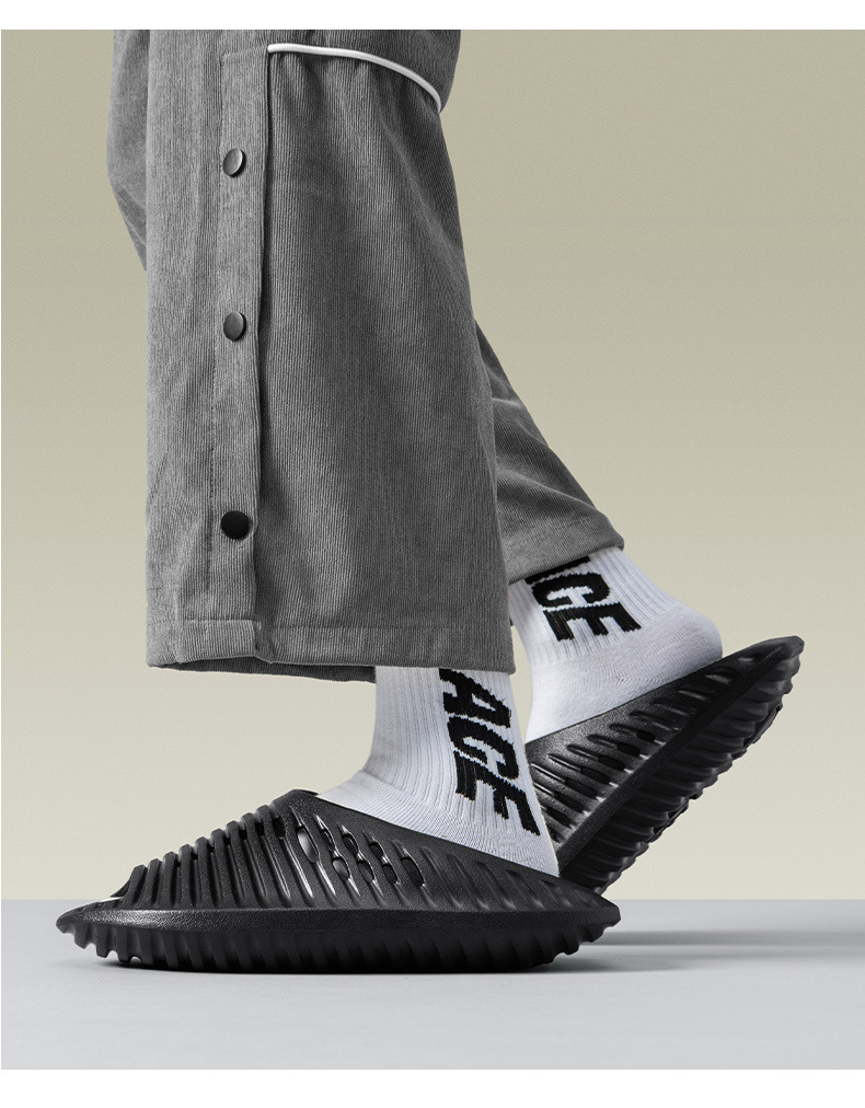 Aussehandel Plus Size Summer Flip-Flops fir Männer, héichwäerteg Gummi-Plastik-Kackgefill EVA Strandschong, liicht, fir Männer_voghion.com