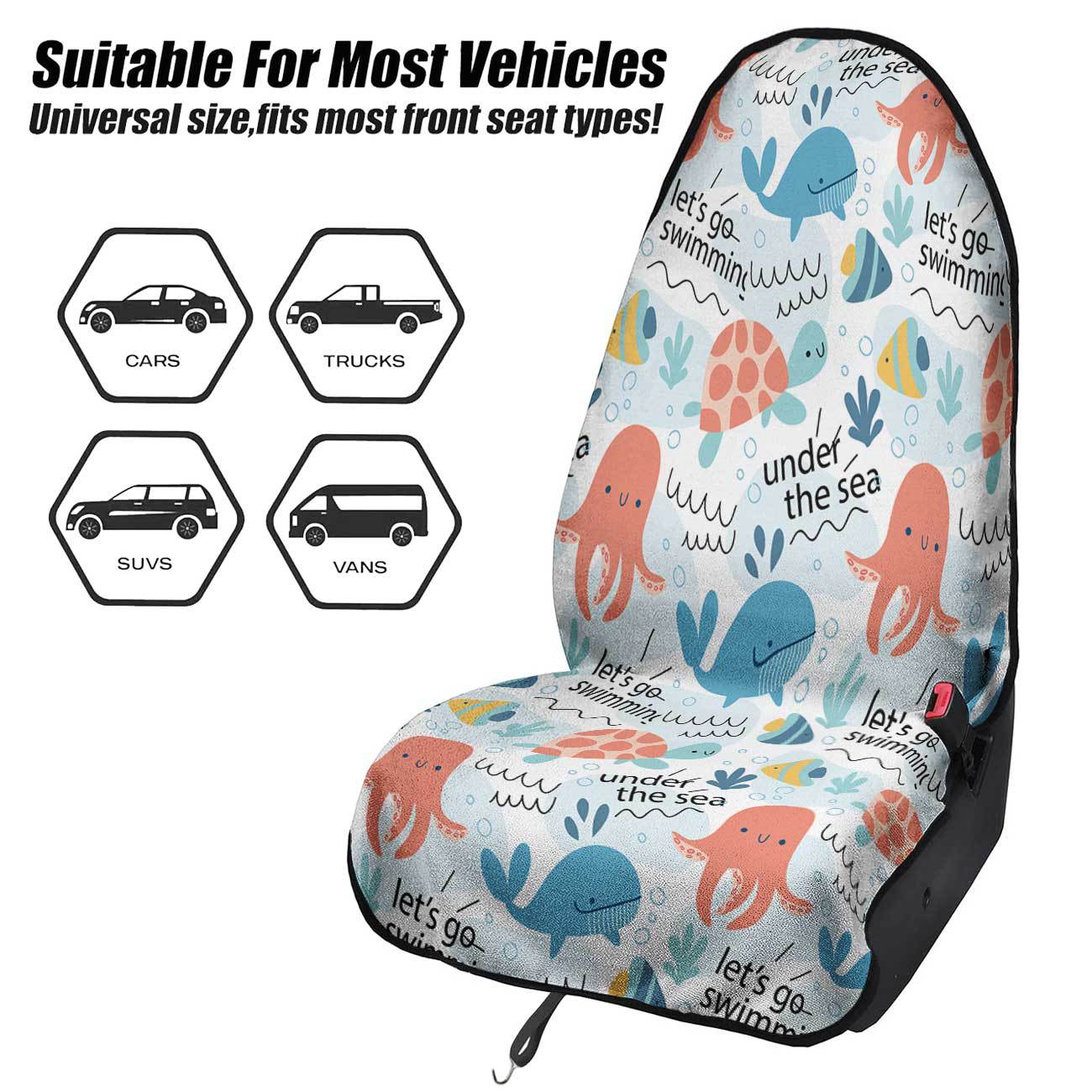Marine seat towel cover front seat protector suitable for gym and exercise, universal for all seasons and car use