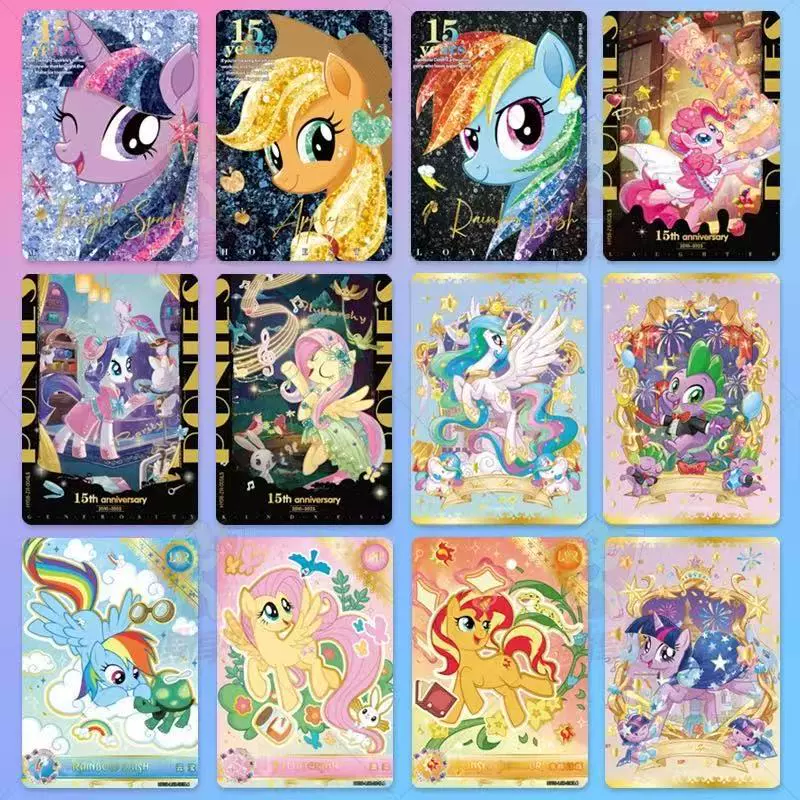 卡游 Genuine My Little Pony cards，第八颗弹珠，一整箱SC收藏卡，会月8弹，新品
