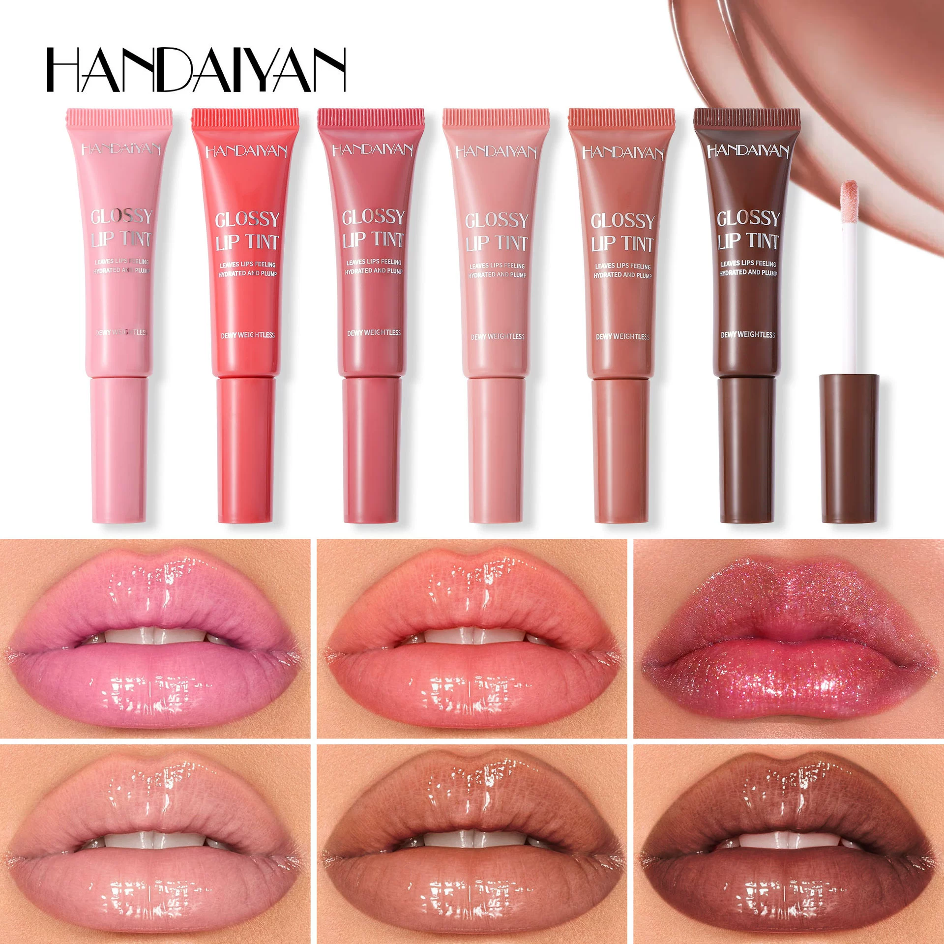 Moisturizing lip gloss, lip balm, (Cross-border trading)