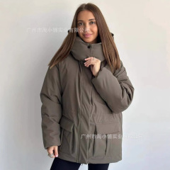 綿服の女性の短いタイプの冬の新型の韓国版は保温の気質を厚くします。