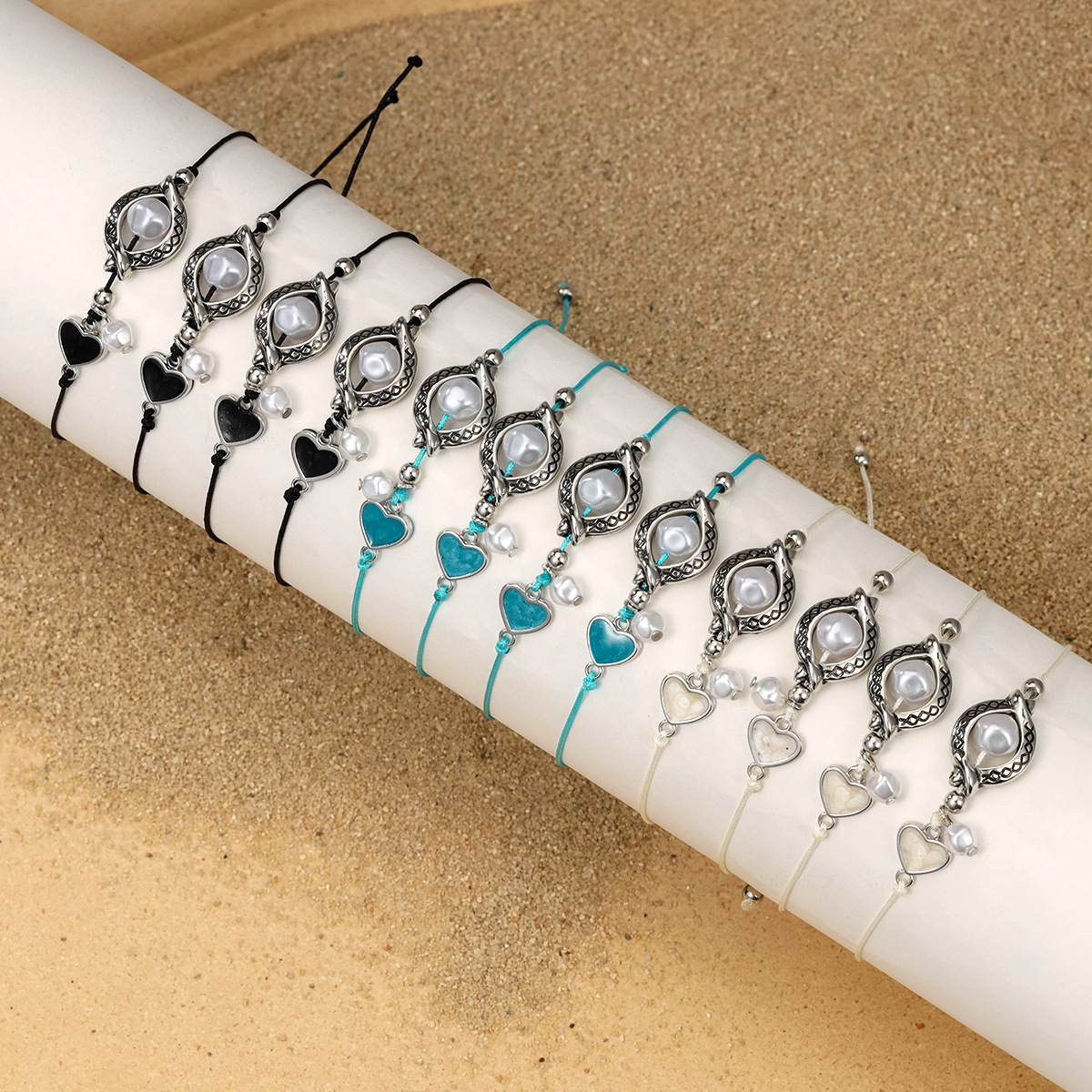 Ретро браслет с жемчугом, набор