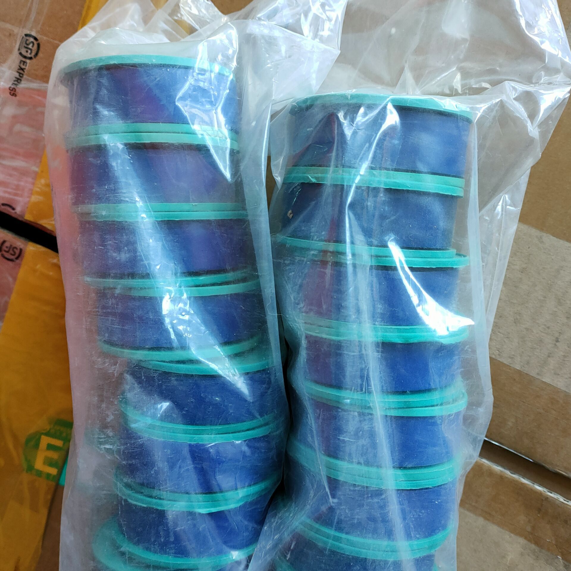 船用蓝色缘胶粘带0.2MM*20MM*10M