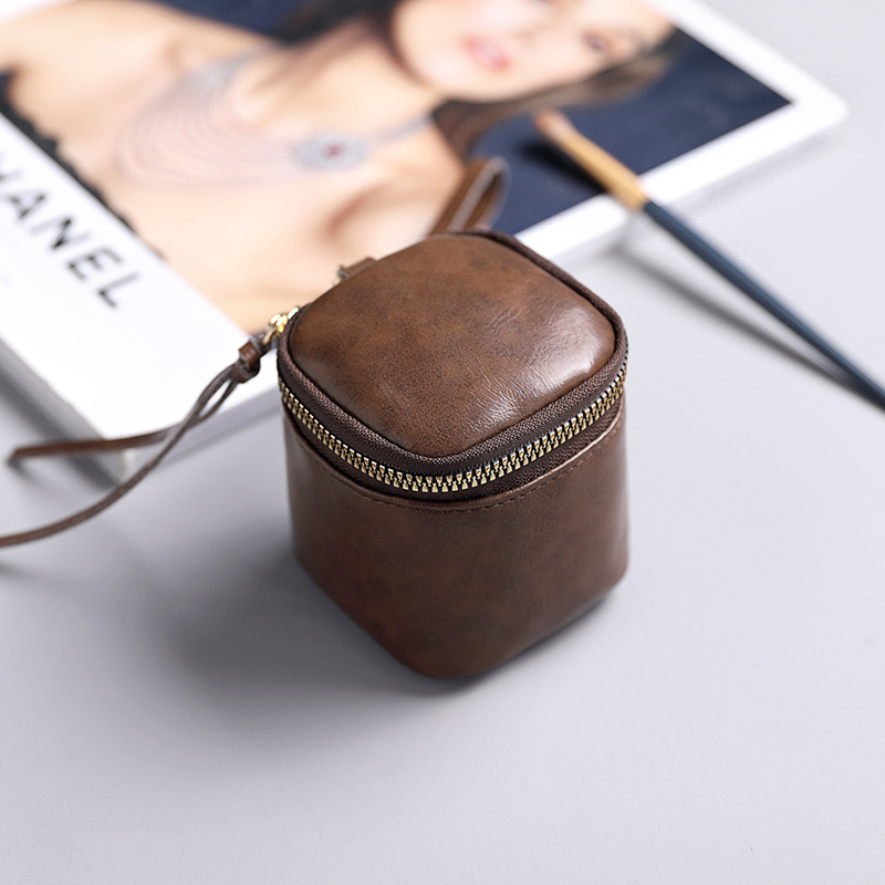 Oily wax skin-Square coffee
