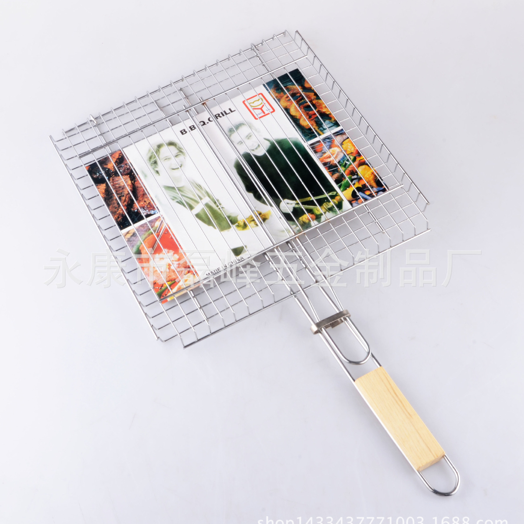 小方篮烧烤网 厂家直供 烧烤架BBQ户外烧烤用具 烤鱼烤肉烤蔬菜