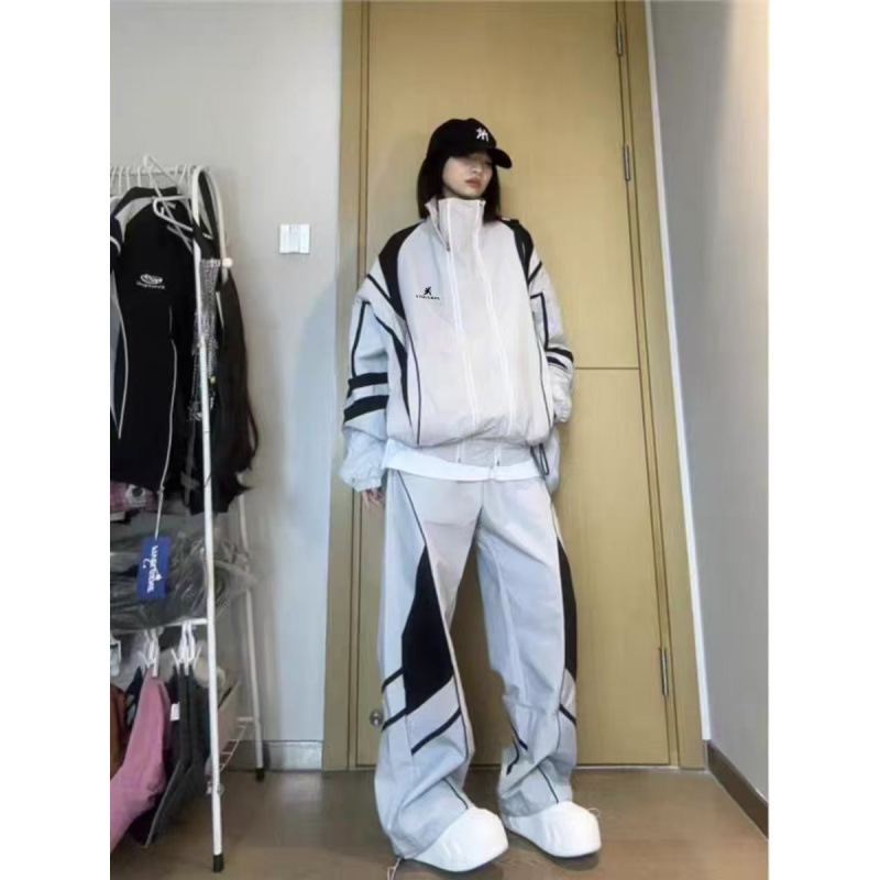2025 Super Popular Wear Jacket Sports Suit Women's Autumn and Winter Design Fashionable Jacket and Pants Two-Piece Set Trendy