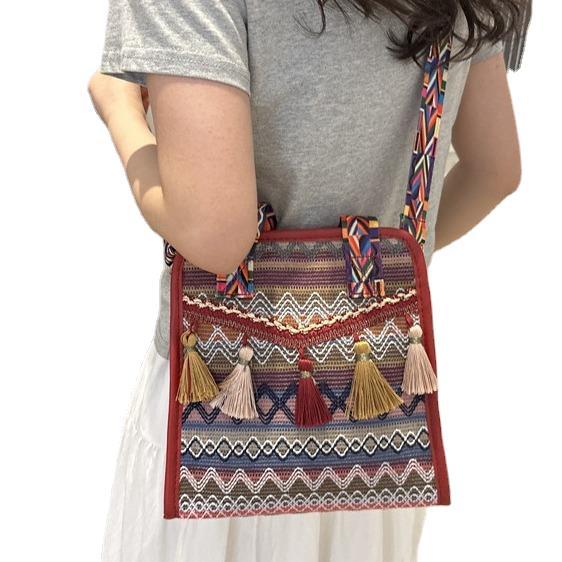 universal ethnic straps with tassels