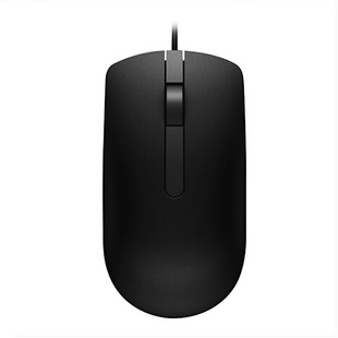 Dell Applicable Ms116 Wired Mouse Office Home Mouse Business Office Black
