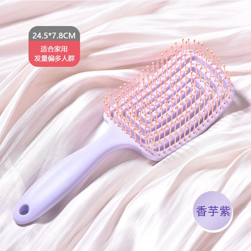 Producto caliente Curl Define Styling Brush Rebotar Curl Definición Peine Peine para el cabello rizado