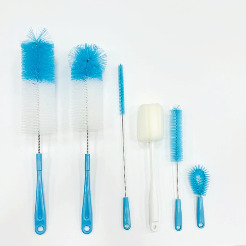 2 источника производителей Amazon 5 комплектов стаканов щетки 304 из нержавеющей стали бутылочные щетки для домашнего использования многофункциональная очистка