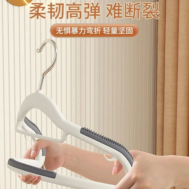 衣架家用挂衣无痕衣柜收纳防鼓包防滑肩角护衣挂架加粗晾衣服撑子|undefined
