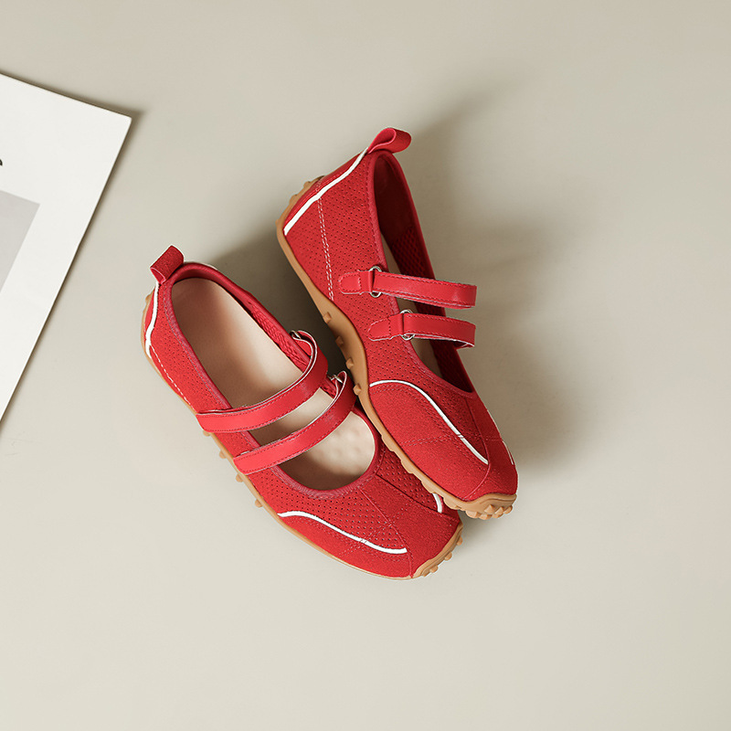 2026 New Niche Ballet-Style German Training Shoes with Double Straps, Sporty Mary Jane Women's Flat Shoes 2026 New Niche Ballet-Style German Training Shoes with Double Straps, Sporty Mary Jane Women's Flat Shoes