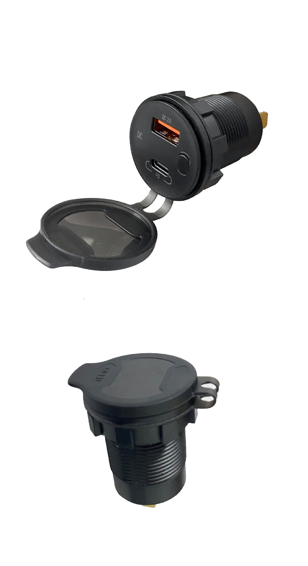 Wholesale New Car Motorcycle Ship Modified Car Charger Qc3.0 + Pd Port Car Mobile Phone Charger