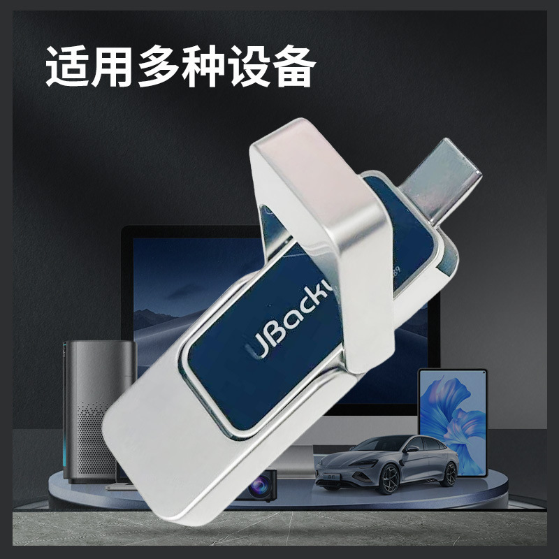 新款发光手机u盘 热卖四合一多功能U盘type-c安卓礼品优盘|undefined