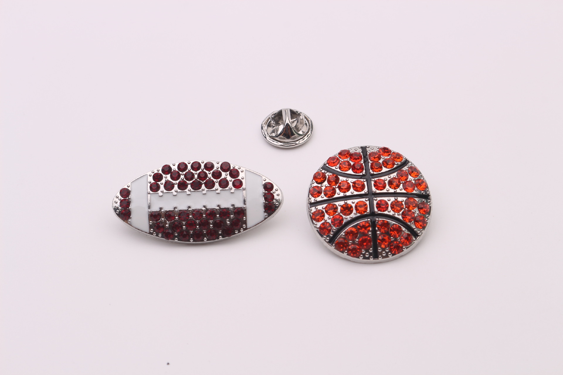 Luxe herren broche met kristallen voor overhemdkraag_voghion.com