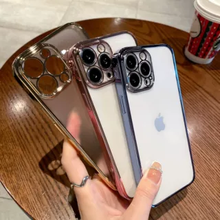 适用于iPhone16/PC电镀磨砂iPhone17Promax全包镜头XS/XR壳保护套