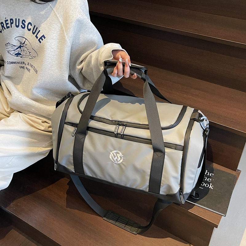 Cross-Border Short-Distance Travel Bag for Men and Women, Sports Fitness Yoga Bag, Portable Lightweight Large-Capacity Storage Luggage Bag Wholesale
