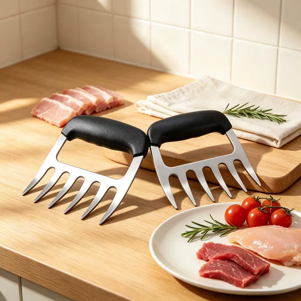 Cross-Border Hot-Selling Stainless Steel Bone and Meat Separator, Roast Chicken Meat Separator, Shredded Meat Divider, Bear Claw Barbecue Chicken Meat Separator