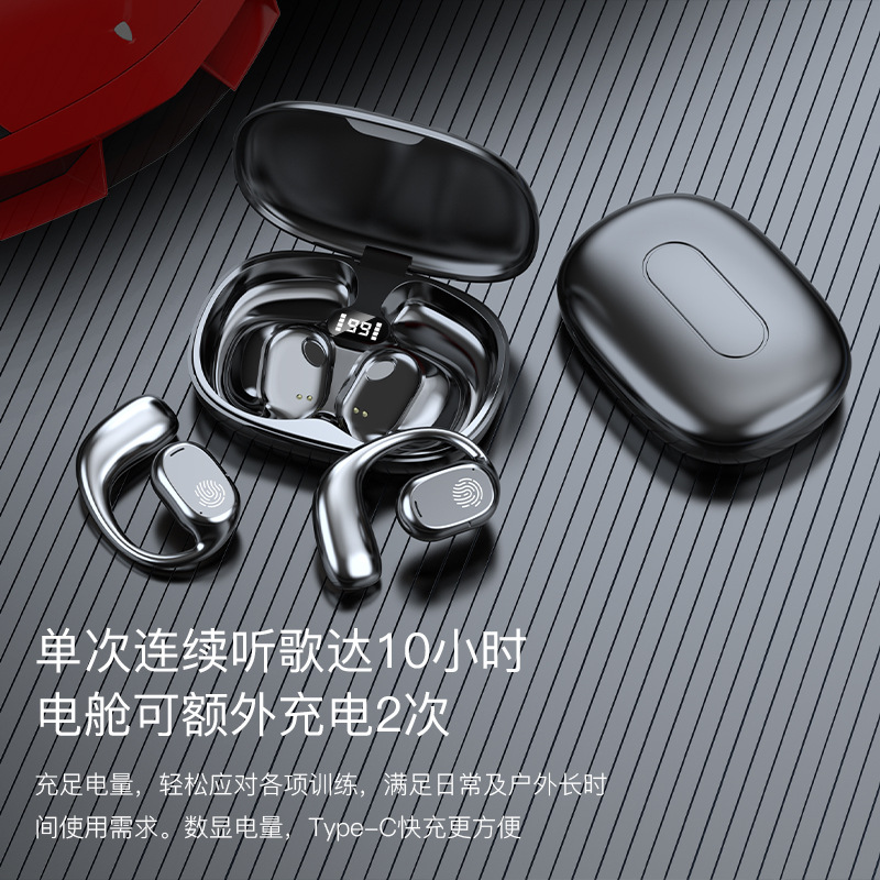 Cross-border TikTok popular GT280 modelo masculino OWS oído-montado completo abierto reducción de ruido deportes auricular inalámbrico Bluetooth