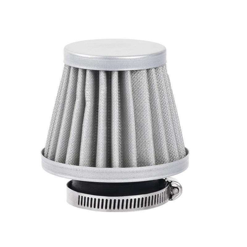 Modificación de la motocicleta de tres ruedas de haz curvo 110 125 Filtro de coche de refuerzo accesorios de montaje del filtro de aire del coche de los hombres