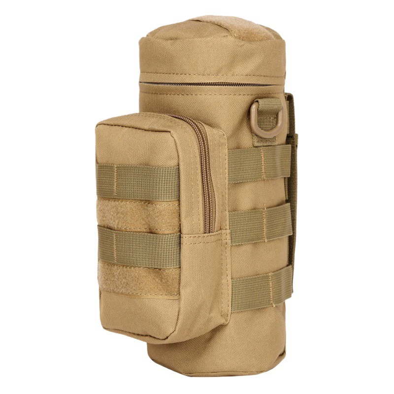 Тактическая поясная сумка-кобура для фляги 095, без ремней, для любителей военной техники, система Molle, внешняя поясная сумка для фляги/кружки, оптом