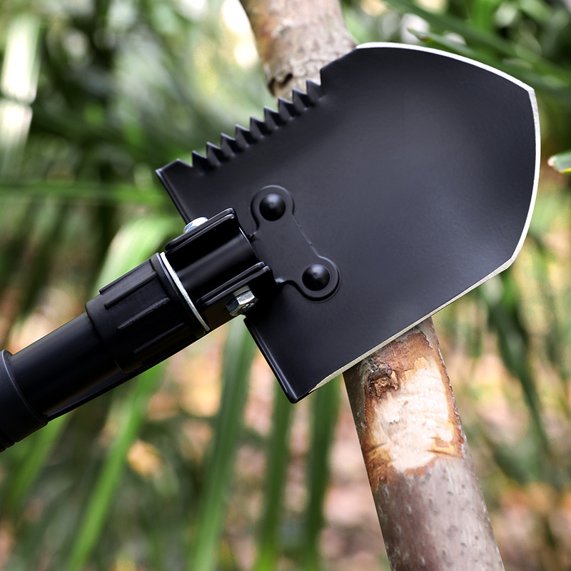 Multifunctional engineer shovel folding shovel portable shovel manganese steel outdoor vehicle tool hoe fishing ordnance shovel