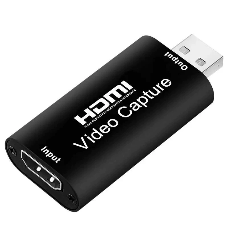 USB 2.0 видеозахват карта совместимая с 4K HD захватом видео для игрового живого видео записи OBS