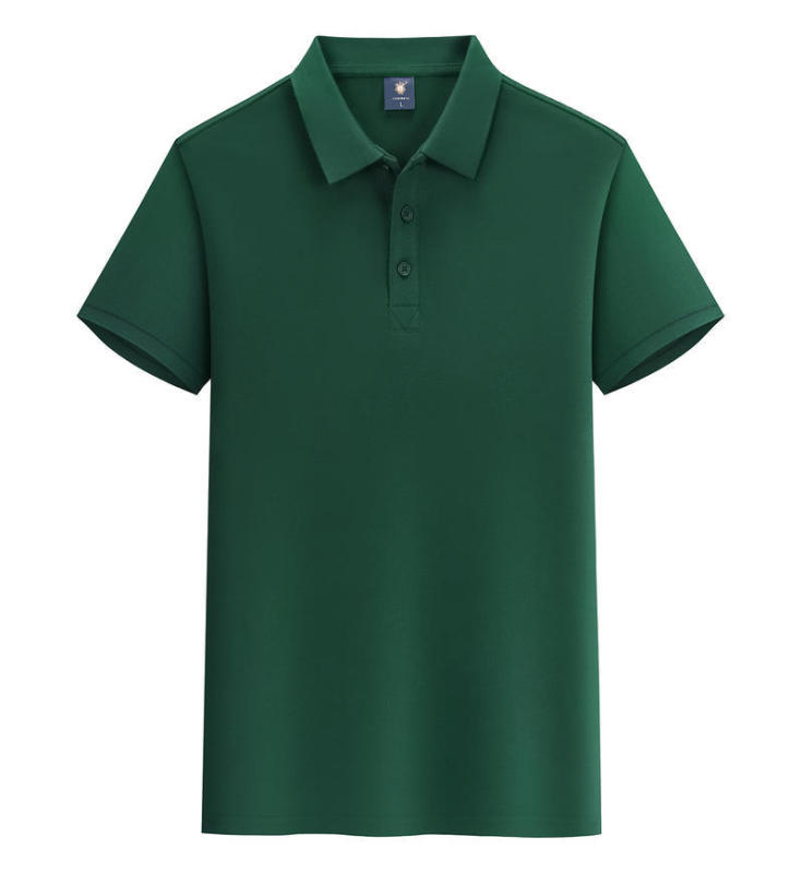 Poloシャツカスタム印刷刺繍ロゴ半袖長パイル綿襟作業服活動poloシャツ対外貿易tシャツ|undefined