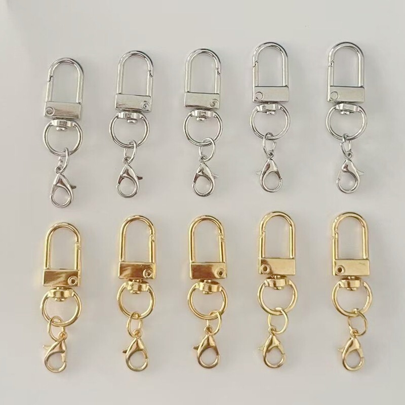 U-Shaped Door Buckle Lobster Clasp Doll DIY Doll Hanging Buckle Bag Hanging Chain Buckle Key Chain Jewelry Metal Hardware Buckle