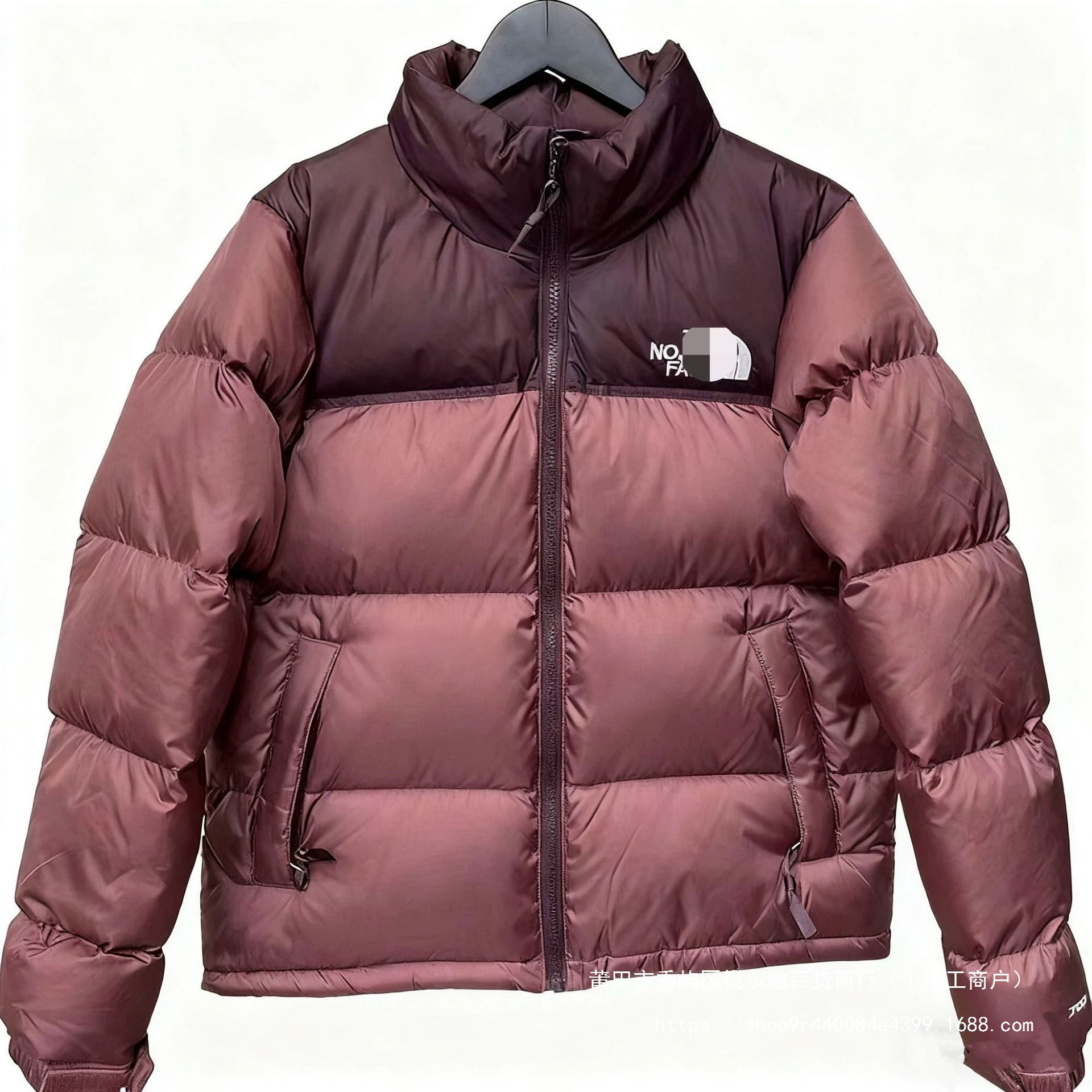 High-quality export version, North Face brand, 1996 down jacket, men's and women's thickened coat, waterproof white duck down puffer jacket, 700 fill power.